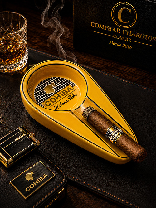 Cinzeiro Cohiba de Cerâmica para Charutos rio de janeiro